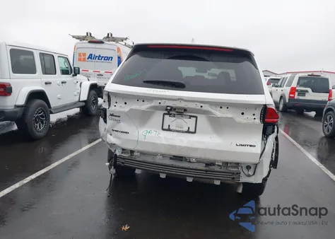 2025 Toyota Grand Highlander Hybrid Limited from USA, damaged, VIN 5TDACAB52SS031454